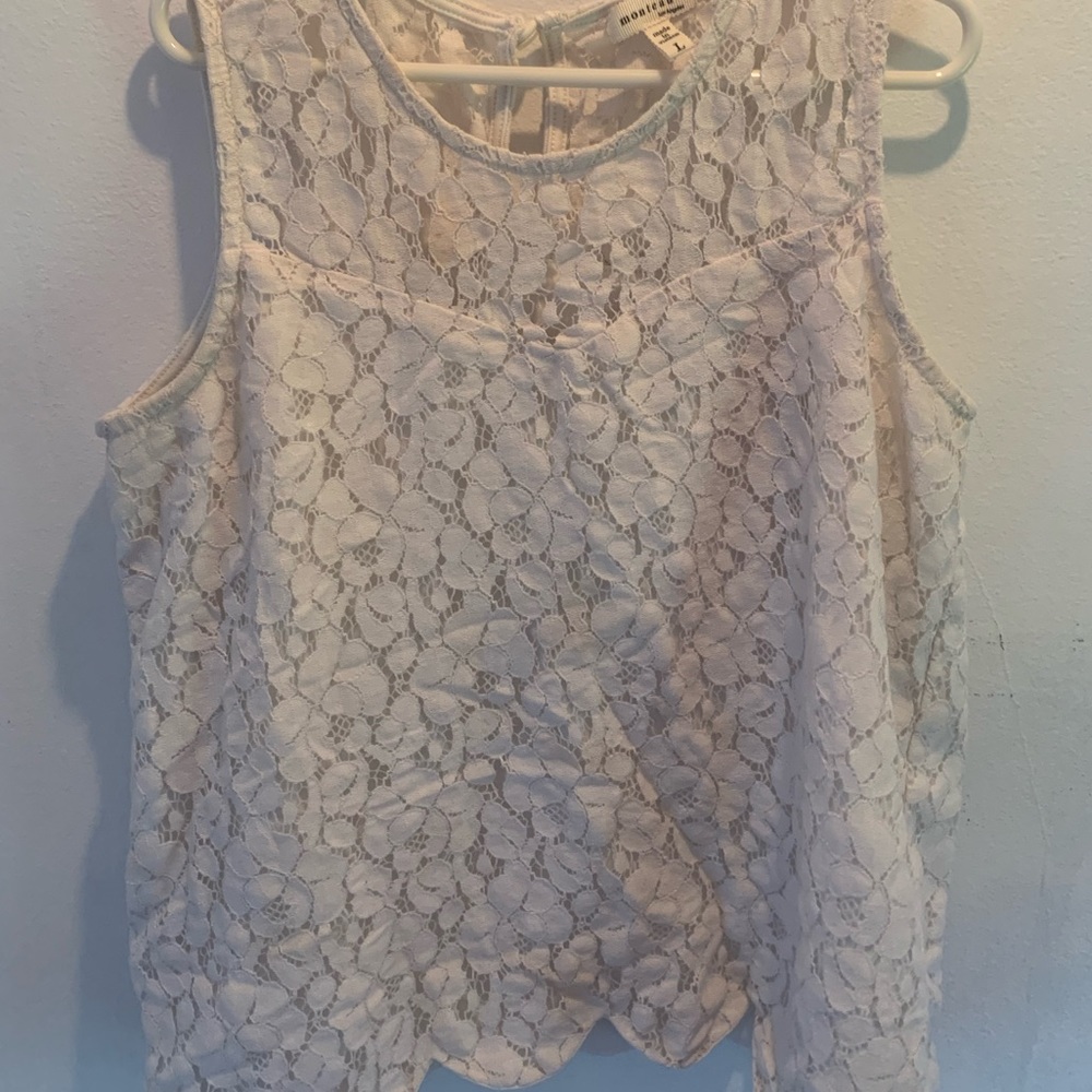 monteau girls tank top slightly used good quality